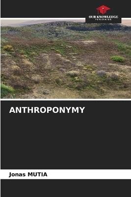 Anthroponymy - Jonas Mutia - cover