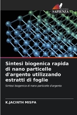 Sintesi biogenica rapida di nano particelle d'argento utilizzando estratti di foglie - K Jacinth Mispa - cover