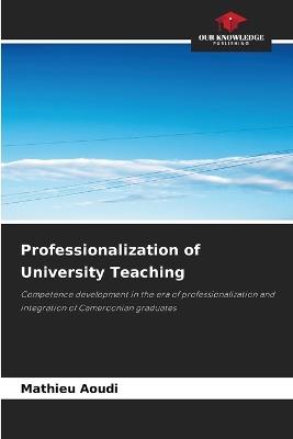 Professionalization of University Teaching - Mathieu Aoudi - cover