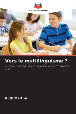 Vers le multilinguisme ? - Ruth Martini - cover