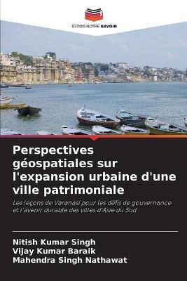 Perspectives géospatiales sur l'expansion urbaine d'une ville patrimoniale - Nitish Kumar Singh,Vijay Kumar Baraik,Mahendra Singh Nathawat - cover