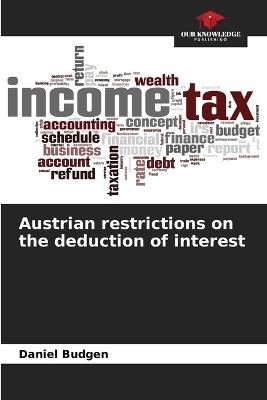 Austrian restrictions on the deduction of interest - Daniel Budgen - cover