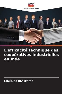 L'efficacité technique des coopératives industrielles en Inde - Ethirajan Bhaskaran - cover