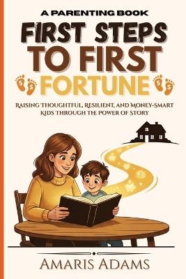 First Steps to First Fortune: A Parenting Book for Raising Thoughtful, Resilient, and Money-Smart Kids Through the Power of Story - Amaris Adams - cover