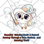 Beautiful coloring book: a surreal journey through a cute, curious, and amazing world