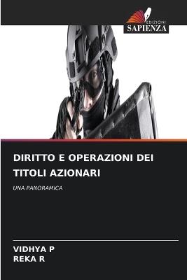 Diritto E Operazioni Dei Titoli Azionari - Vidhya P,Reka R - cover
