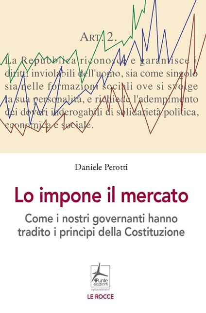 Lo impone il mercato. Come i nostri governanti hanno stravolto i principi costituzionali - Daniele Perrotti - copertina