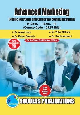 Public Relations and Corporate Communications - Vidya Mithare Dr Anand Kore - cover