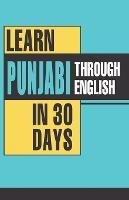 Learn Punjabi in 30 Days Through English - Krishna Gopal Vikal - cover