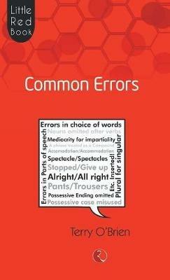 Little Red Book: Common Errors - Terry O'Brien - cover
