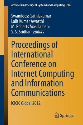 Proceedings of International Conference on Internet Computing and Information Communications: ICICIC Global 2012 - cover
