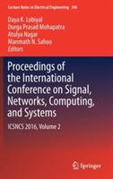 Proceedings of the International Conference on Signal, Networks, Computing, and Systems: ICSNCS 2016, Volume 2