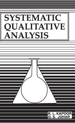 Systematic Qualitative Analysis - K. L. Kapoor - cover