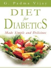 Diet for Diabetics - G.Padma Vijay - cover