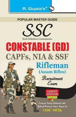 Sscconstable (Gd) in Itbpf/Cisf/Crpf/Bsf/SSB/Rifleman Exam Guide - RPH Editorial Board - cover