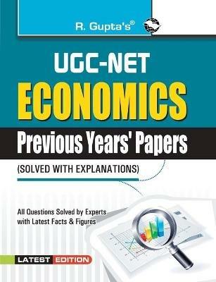 UGC Net Economics Previous Years' Papers (Solved) (Paper I, II & III) - R. Gupta - cover
