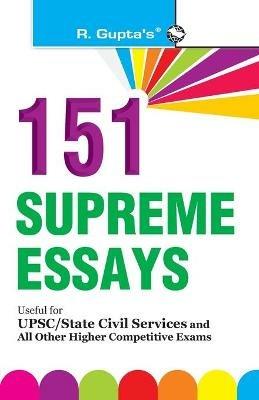 151 Supreme Essays - R. Gupta - cover