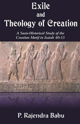 Exile and Theology of Creation - P Rajendra Babu - cover