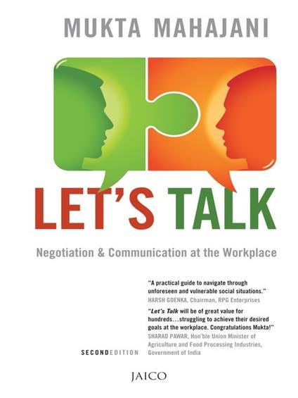 Let's Talk: Negotiation & Communication at the Workplace - Mukta Mahajani - cover