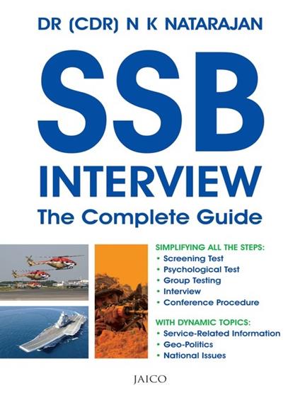 SSB Interview: The Complete Guide - N.K. Natarajan - cover