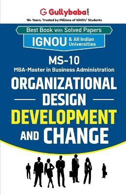 MS-10 Organizational Design, Development and Change - Gullybaba Com Panel - cover