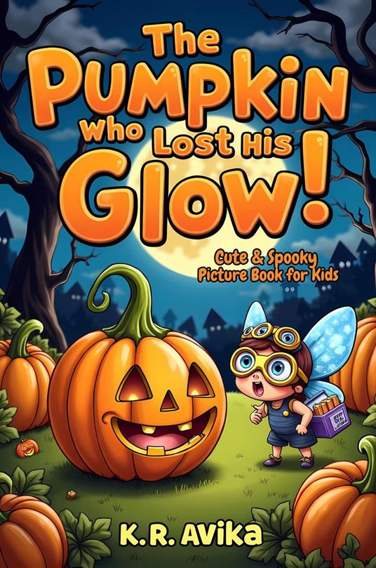 The Pumpkin Who Lost His Glow : Cute & Spooky Picture Book for Kids - K.R. Avika - ebook
