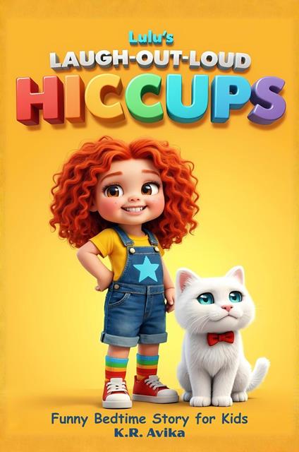 Lulu's Laugh-Out-Loud Hiccups: Funny Bedtime Story for Kids - K.R. Avika - ebook