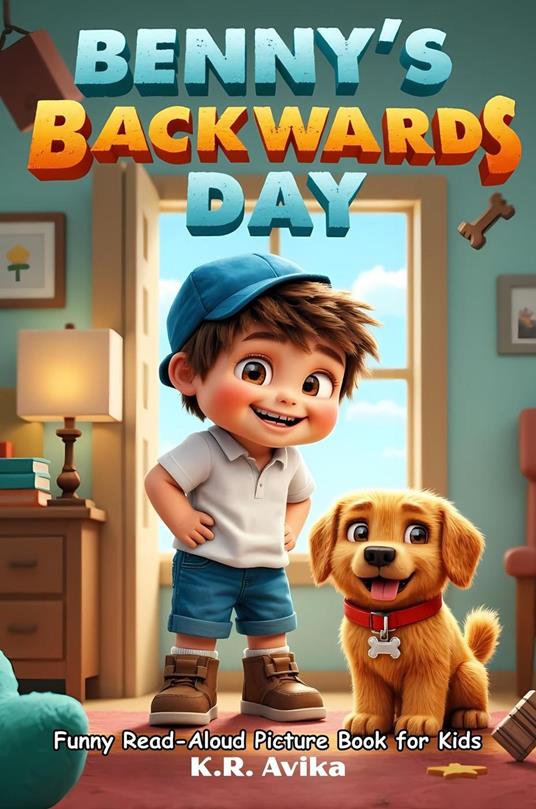 Benny's Backwards Day! : Funny Read-Aloud Picture Book for Kids - K.R. Avika - ebook