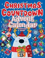 Christmas Countdown: Advent Calendar 2023, Activity Book For Kids Featuring Sudoku, Coloring Pages, Connect The Dots, And More Christmas Gift