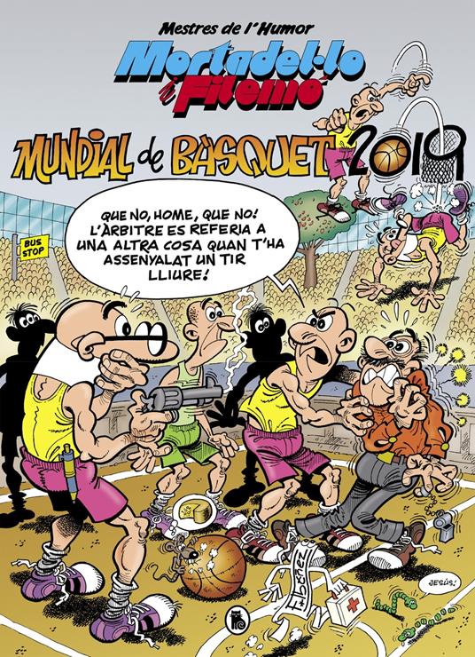 Mortadel·lo i Filemó. Mundial de Bàsquet 2019 (Mestres de l'Humor 53) - Francisco Ibáñez - ebook
