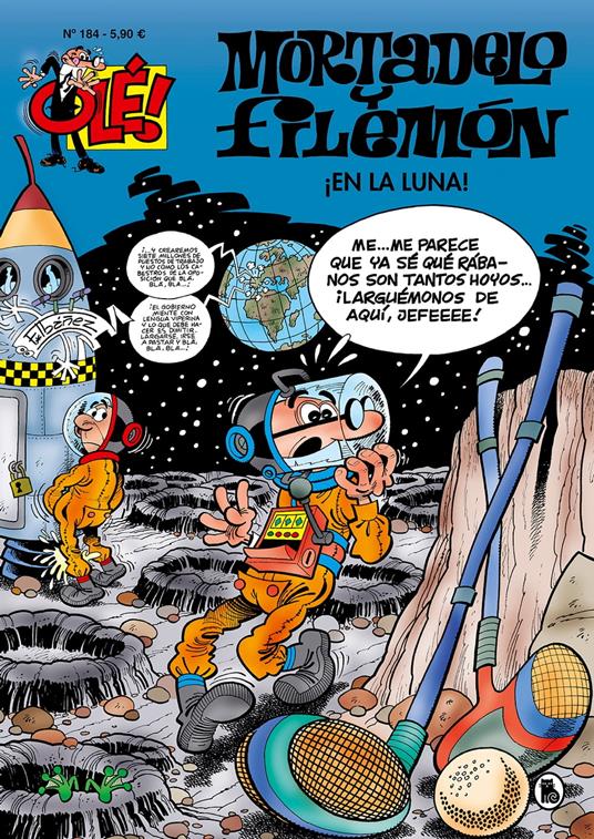Mortadelo y Filemón. ¡En la luna! (Olé! Mortadelo 184)