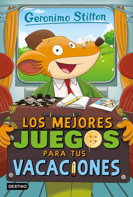 Los mejores juegos para tus vacaciones - Geronimo Stilton,Manuel Manzano - ebook