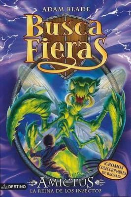 Amictus, la reina de los insectos - Adam Blade - cover