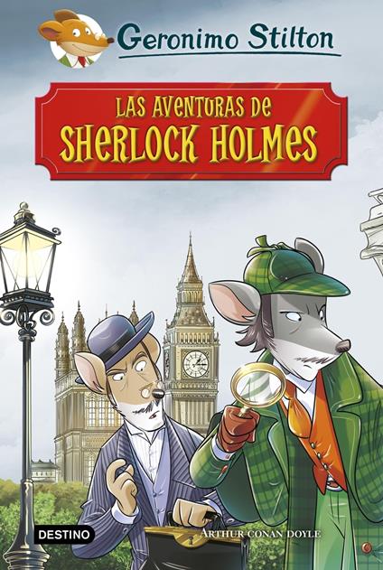 Las aventuras de Sherlock Holmes - Geronimo Stilton,Miguel García - ebook