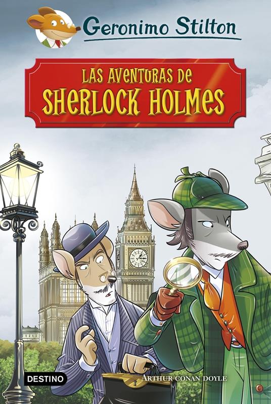 Las aventuras de Sherlock Holmes - Geronimo Stilton,Miguel García - ebook