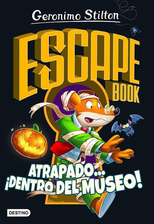GS Escape book. Atrapado... ¡dentro del museo! - Geronimo Stilton,Miguel García - ebook