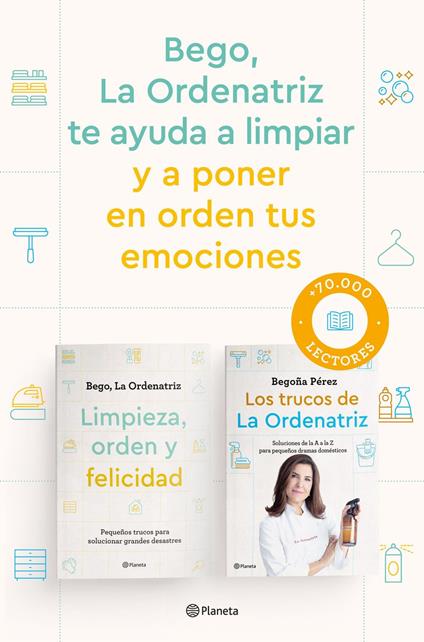 Pack La Ordenatriz (Limpieza, orden y felicidad + Los trucos de La Ordenatriz)