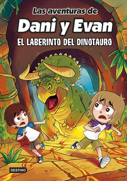 Las aventuras de Dani y Evan 12. El laberinto del dinotauro - Las aventuras de Dani y Evan - ebook