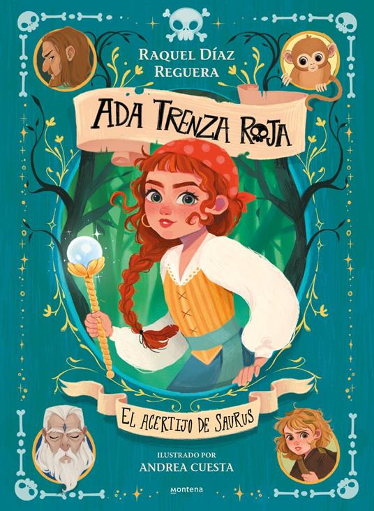 Ada Trenza Roja 2 - El acertijo de Saurus - Raquel Díaz Reguera,Andrea Cuesta Fernández - ebook