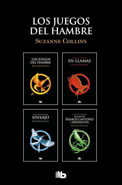 Los Juegos del Hambre - Estuche con: Los juegos del hambre | En llamas | Sinsajo | Balada de pájaros cantores y serpientes - Suzanne Collins,Manuel de los Reyes García Campos,Pilar Ramírez Tello - ebook