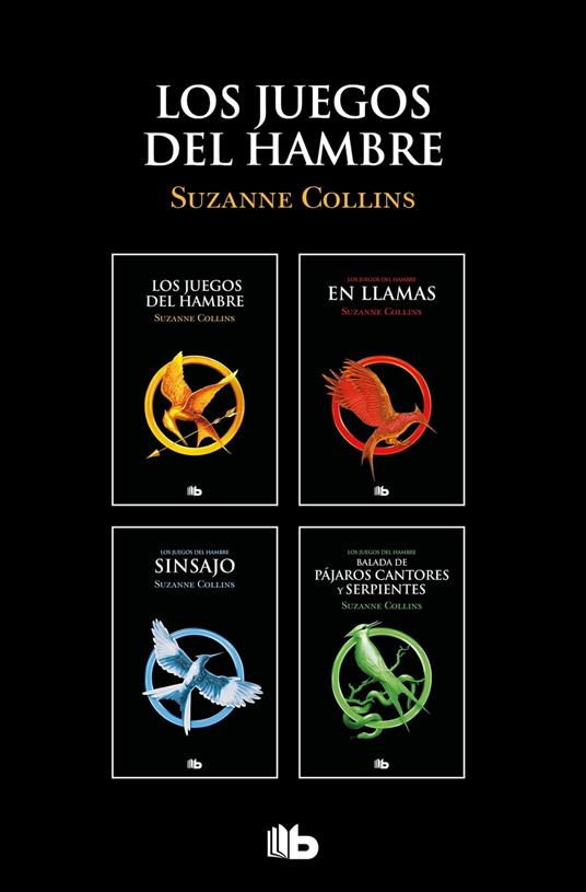 Los Juegos del Hambre - Estuche con: Los juegos del hambre | En llamas | Sinsajo | Balada de pájaros cantores y serpientes - Suzanne Collins,Manuel de los Reyes García Campos,Pilar Ramírez Tello - ebook