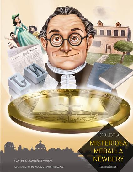 Hércules y la misteriosa medalla Newbery - Flor de Lis González Mújico - ebook