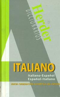  Diccionario italiano-espanol, espanol-italiano