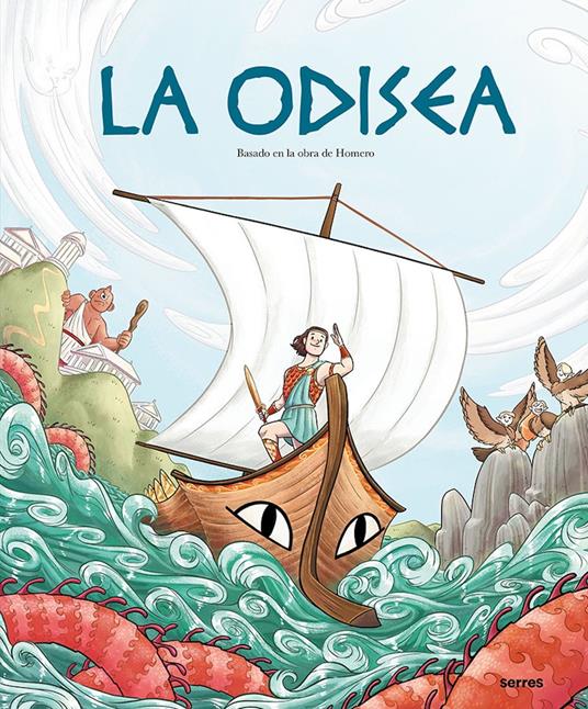 La Odisea (álbum ilustrado) - Teresa Blanch,Homero,Sara Soler - ebook