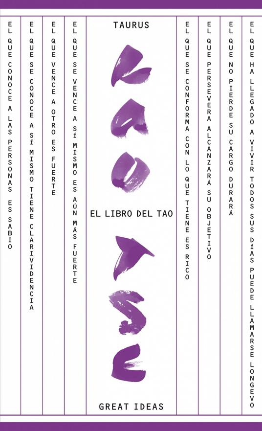 El libro del Tao (Serie Great Ideas)