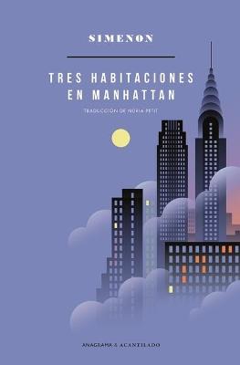 TRES HABITACIONES EN MANHATTAN - GEORGES SIMENON - cover