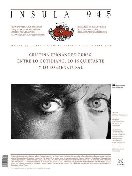 Cristina Fernández Cubas: entre lo cotidiano, lo inquietante y lo sobrenatural