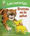 Libro in inglese Lee conmigo: Bromas en la selva 