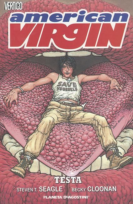 American virgin. Vol. 1 - T. Steven Seagle,Becky Cloonan - copertina