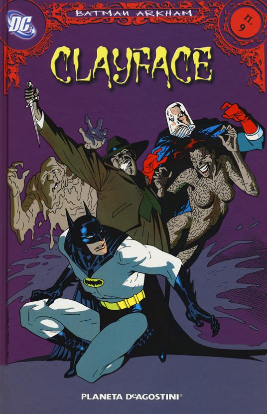 Clayface. Batman Arkham. Vol. 9 - copertina